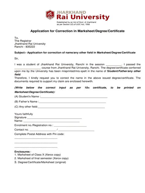 ppso full form in marksheet|Application for Mark Sheet Correction: Format and Samples .